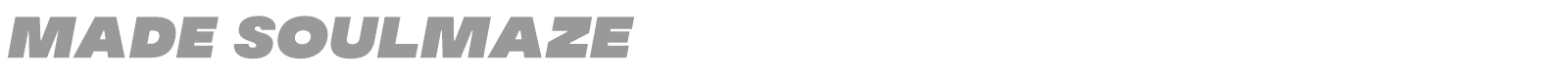 MADE Soulmaze font preview